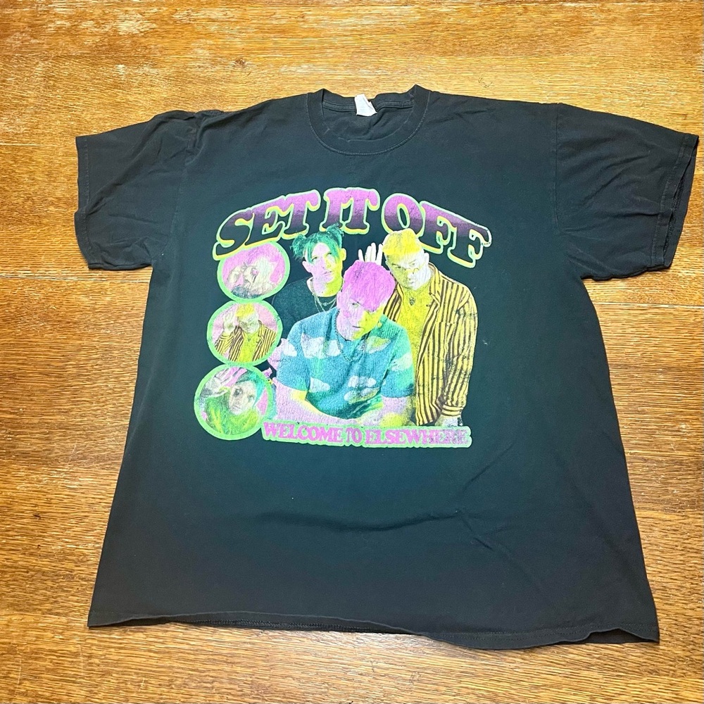 Set it off band shirt
